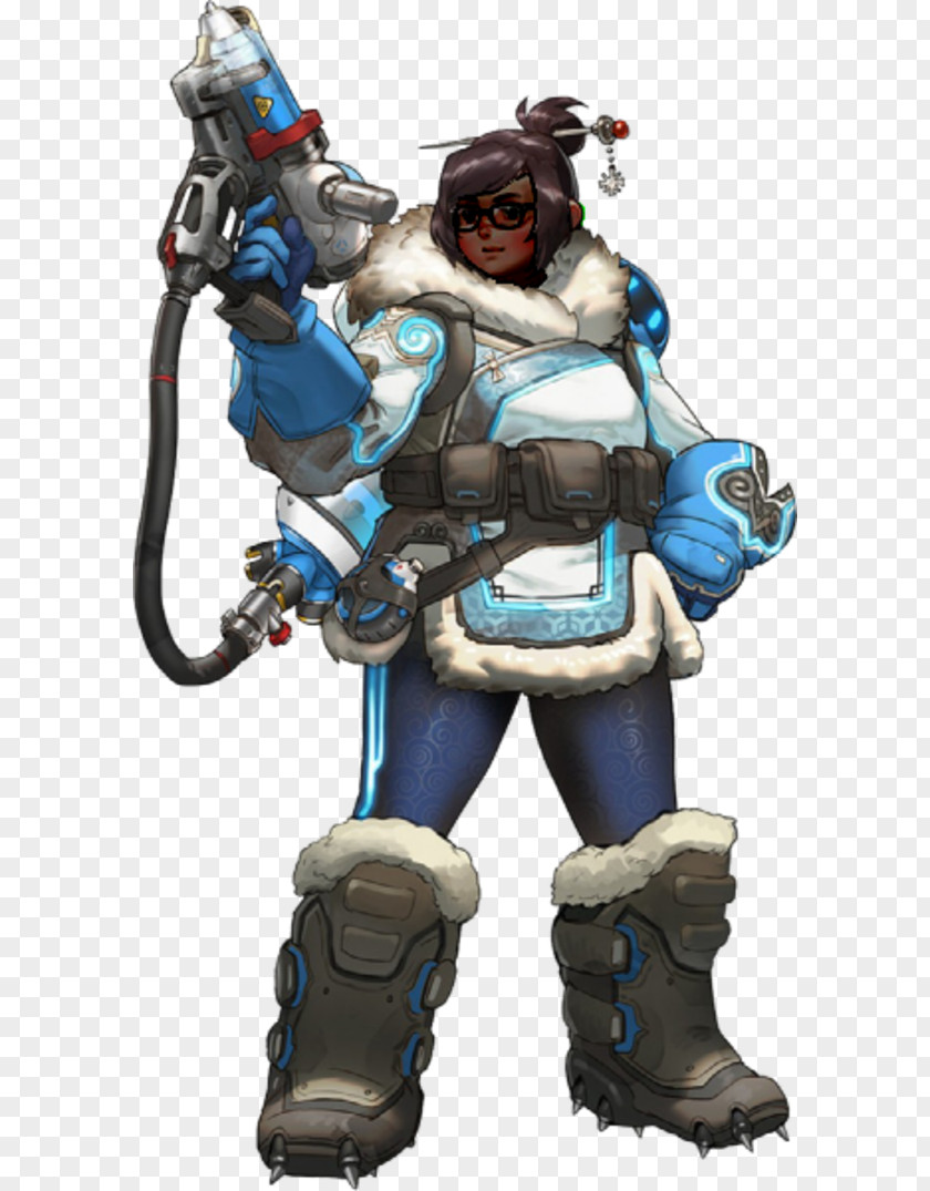 Characters Of Overwatch Mei Video Game PNG of game, doomfist clipart PNG