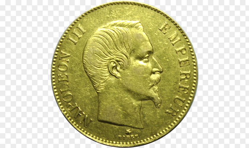 Gold Coin Napoléon France PNG