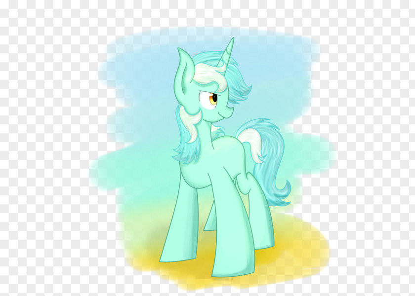 Horse Unicorn Green Desktop Wallpaper PNG