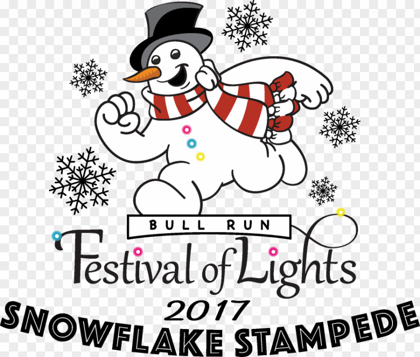 Light Bull Run Festival Of Lights Snowflake NOVA Parks PNG