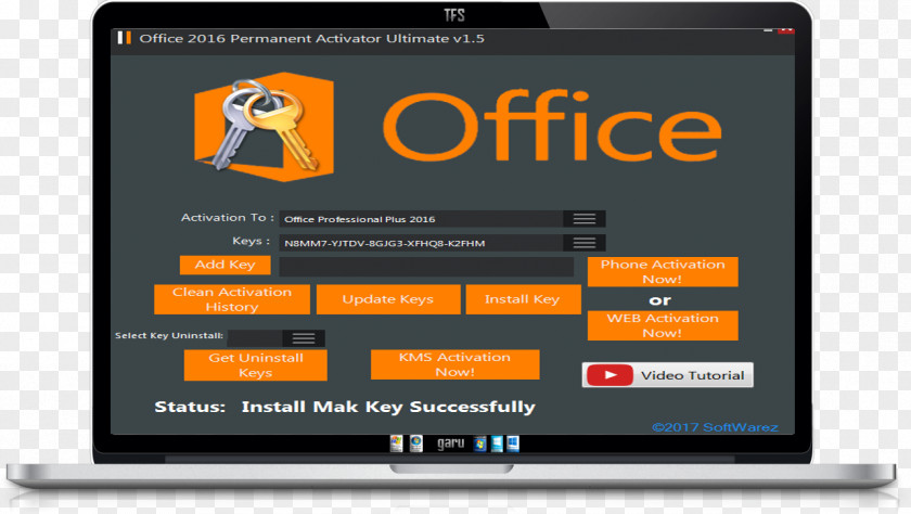Microsoft Office 2016 Product Activation Key Computer Software PNG