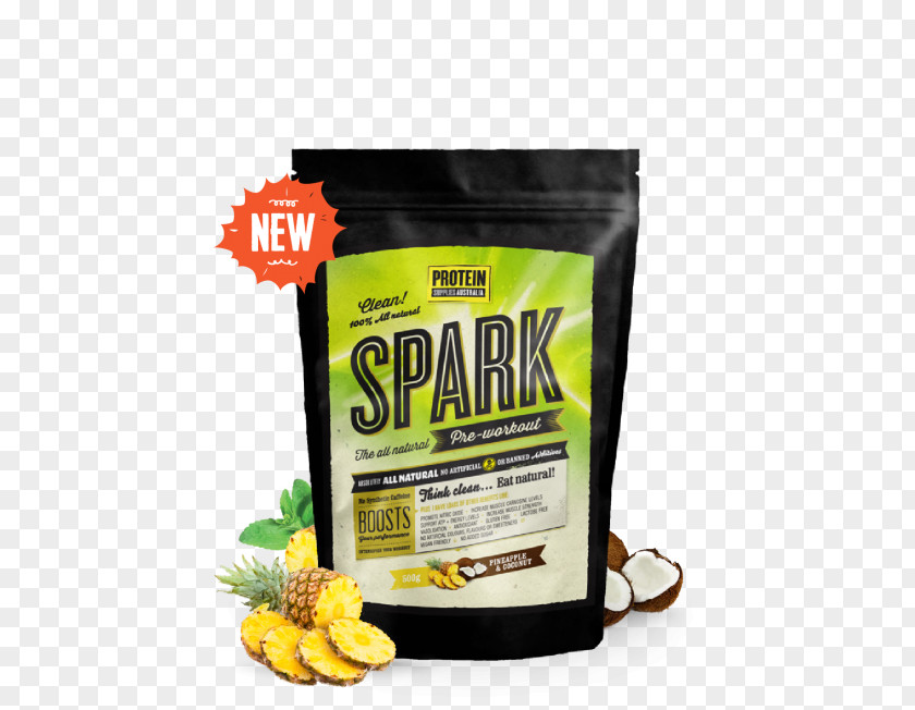 Pineapple Coconut Dietary Supplement Pre-workout Protein Food β-Alanine PNG