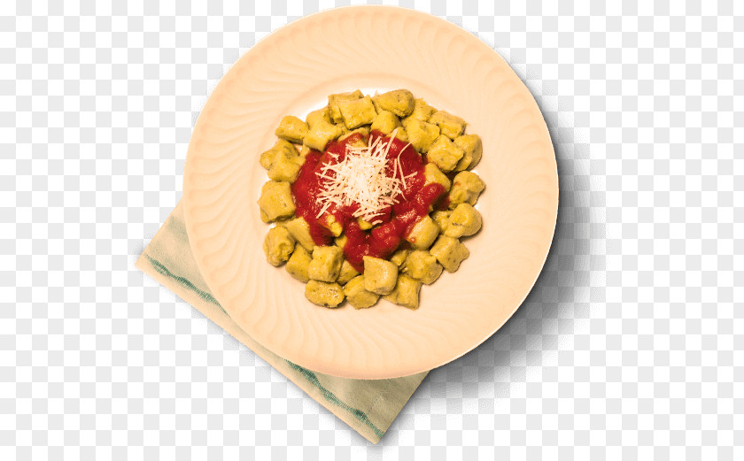 Plate Vegetarian Cuisine Gnocchi Vono Recipe PNG