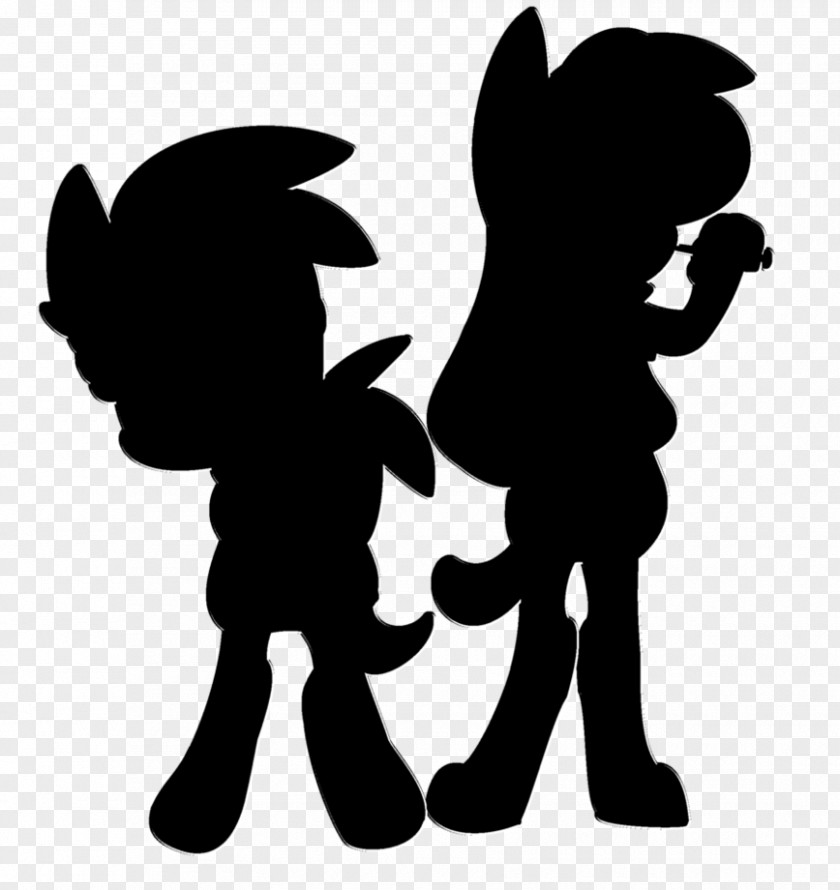 Silhouette Clip Art Angel Black Pony PNG