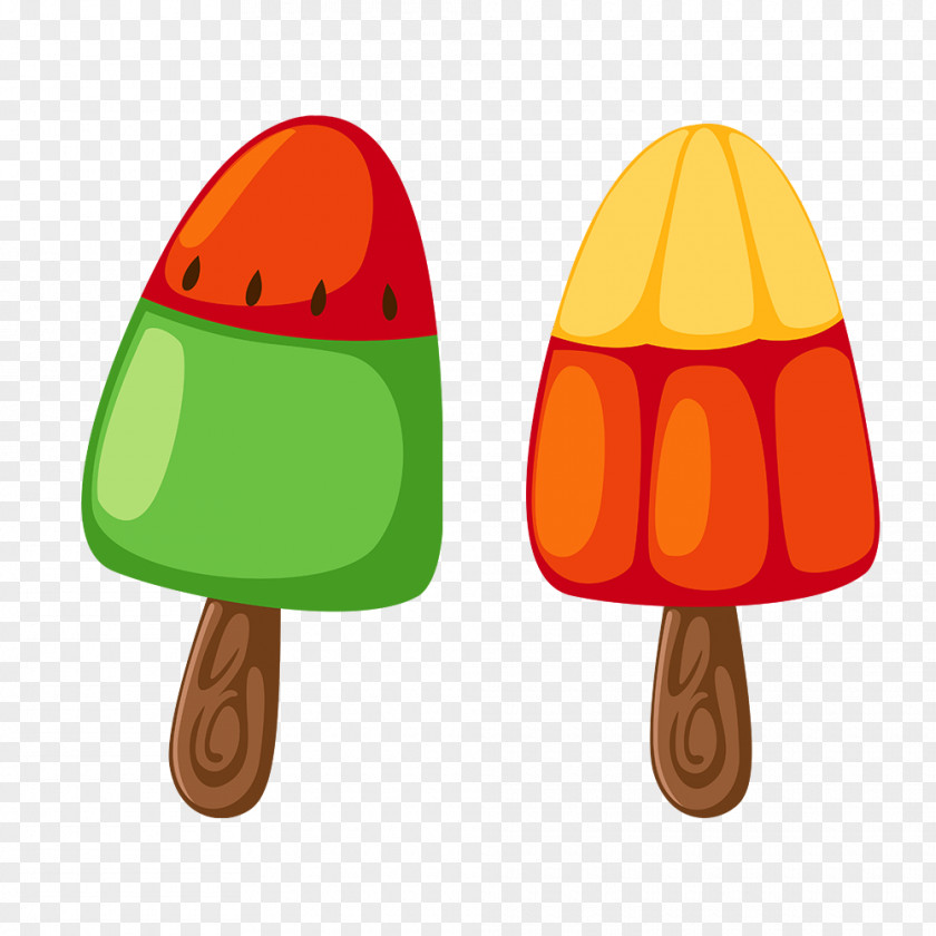 Sorbet Ice Cream Cones Pops Clip Art Image PNG