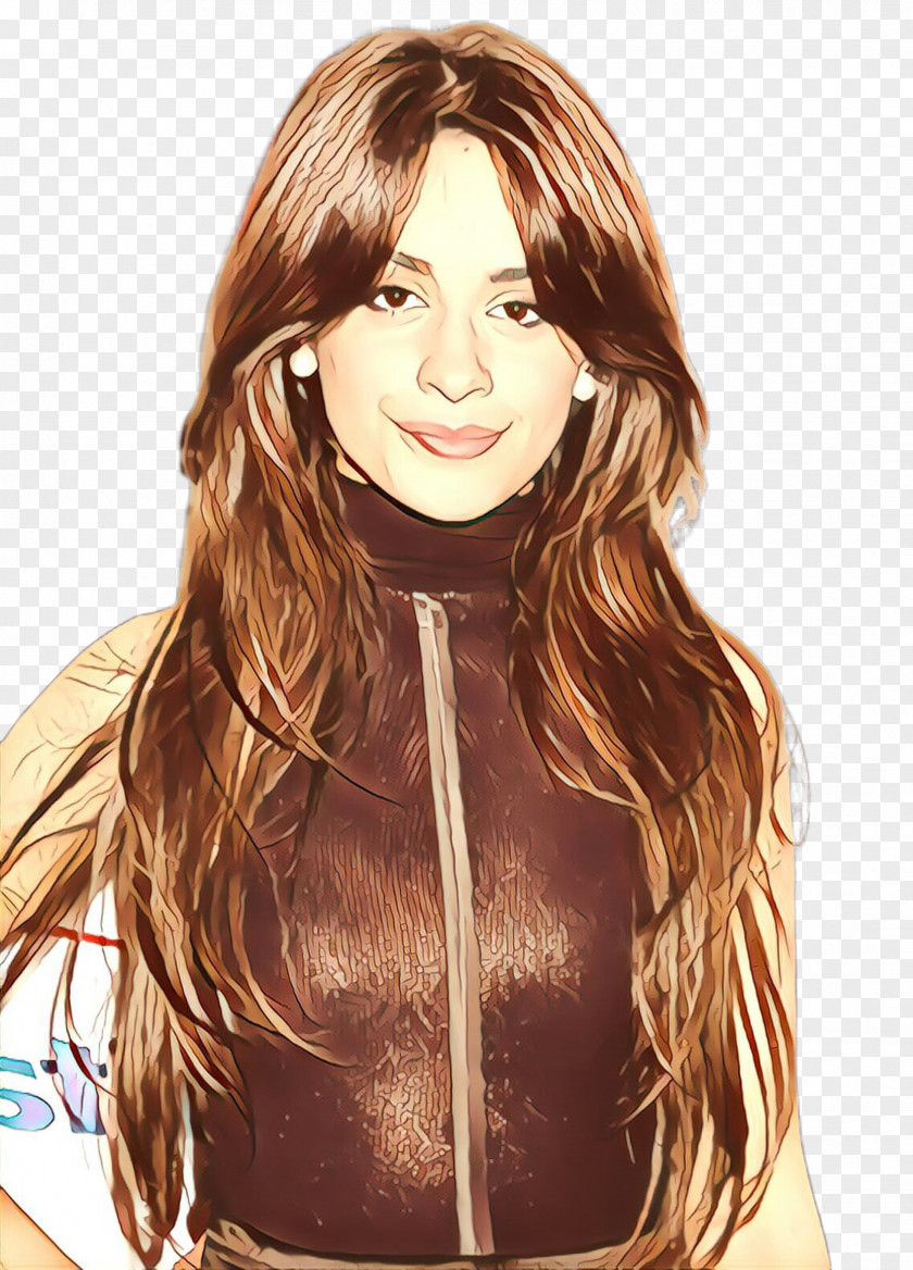 Wig Blond Hair Hairstyle Brown Long Layered PNG