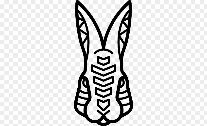 Aboriginal Vector Hare Clip Art PNG