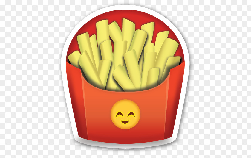Emoji French Fries Hamburger Emojipedia Sticker PNG
