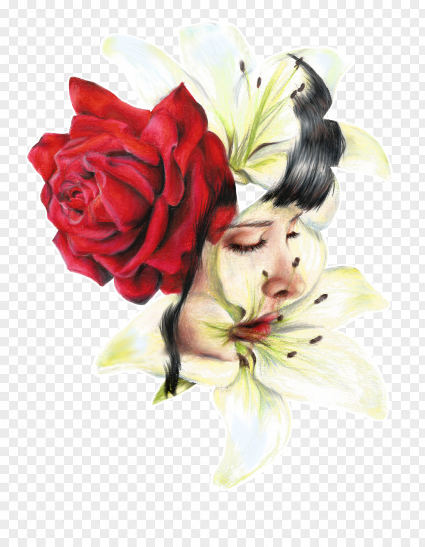 Flower Garden Roses Floral Design Cut Flowers Art PNG