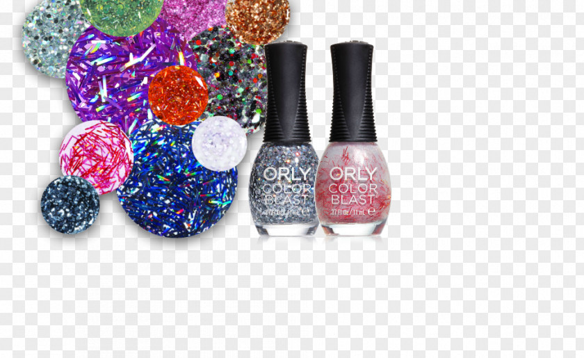 Nail Polish ORLY Color Blast Glitter PNG