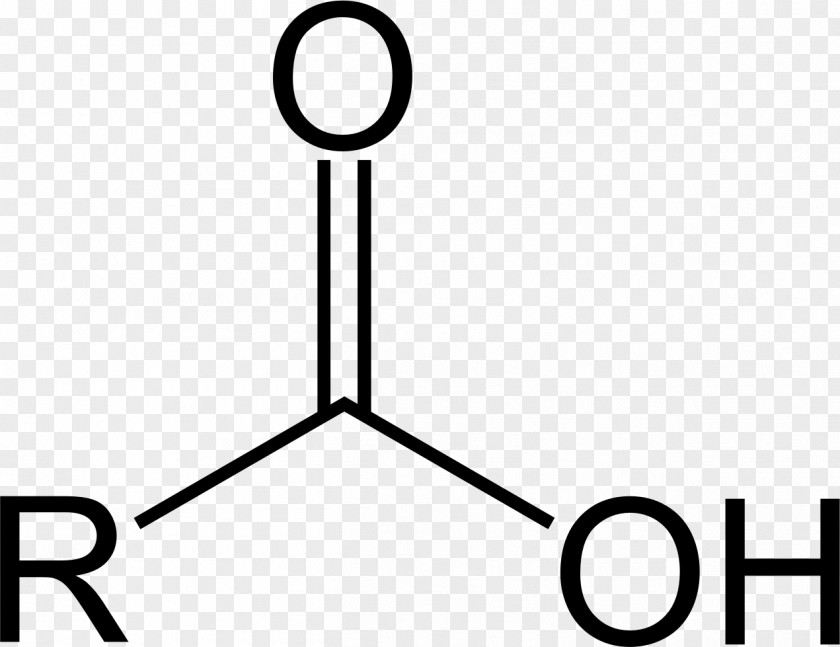 Acid Rain Clipart Carboxylic Functional Group Structural Formula Acetic PNG