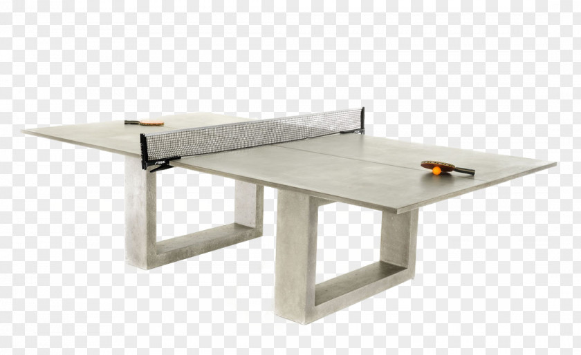 Ping Pong Table Tennis Furniture Concrete PNG