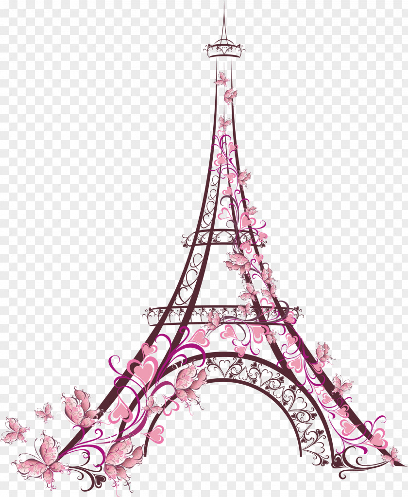 Pink Flower Cane Tower PNG flower cane tower clipart PNG