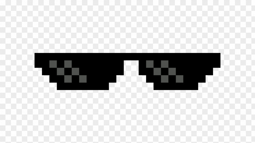 Pixel Sunglasses Chroma Key Download Glasses PNG