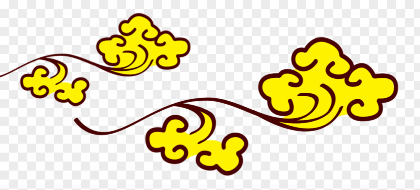 Clouds Cloud Download Yellow PNG