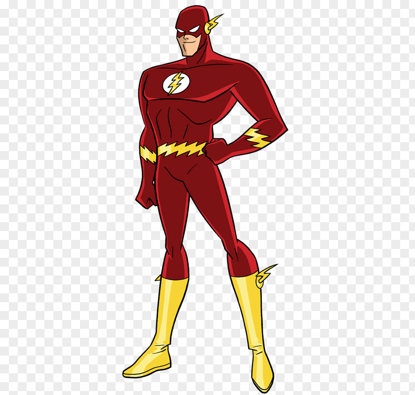 Flash Wally West Aquaman Justice League DC Animated Universe PNG