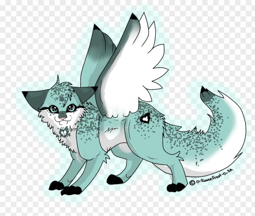 Kitten Whiskers Winged Cat PNG