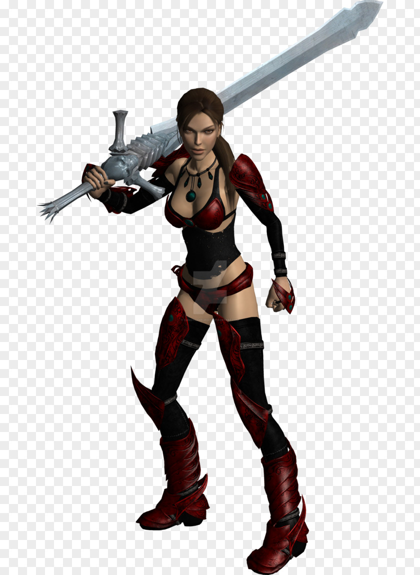 Lara Croft Claire Redfield Weapon Character Spear PNG