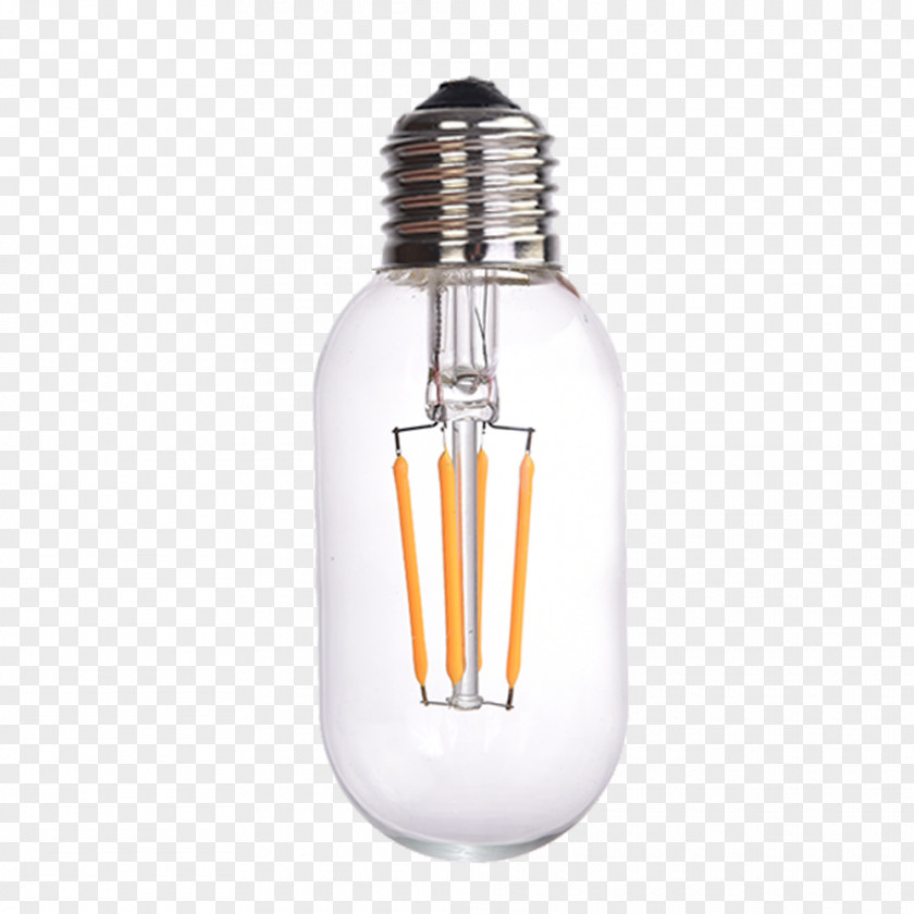 Light Lighting Incandescent Bulb Edison Screw LED Filament PNG