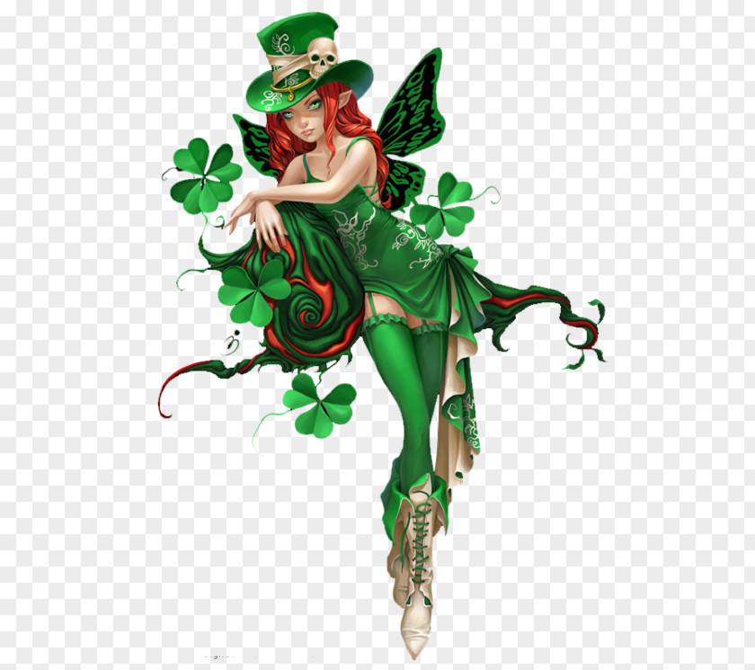 Saint Patrick's Day Irish People Luck Happy St. Fairy PNG