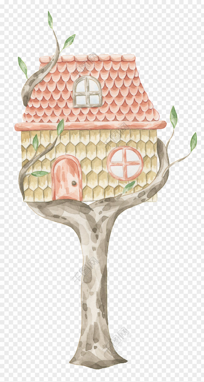 Treehouse Tree House Image Illustration PNG
