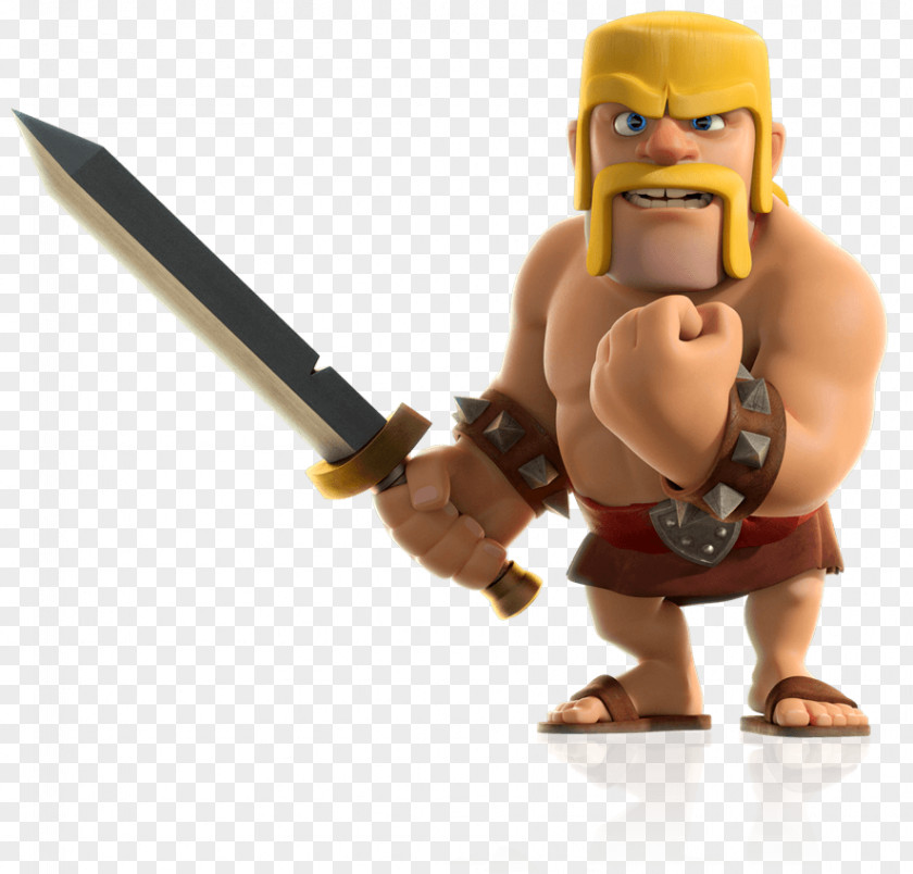 Clash Of Clans Royale Video Game Barbarian PNG