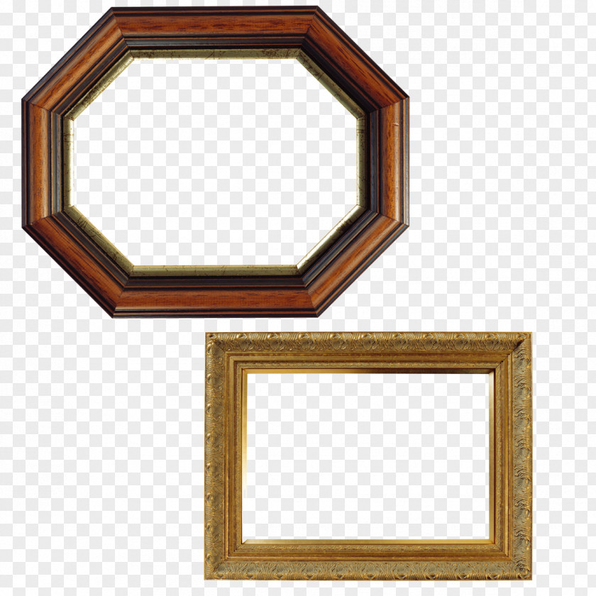 Diamond Border Picture Frame PNG