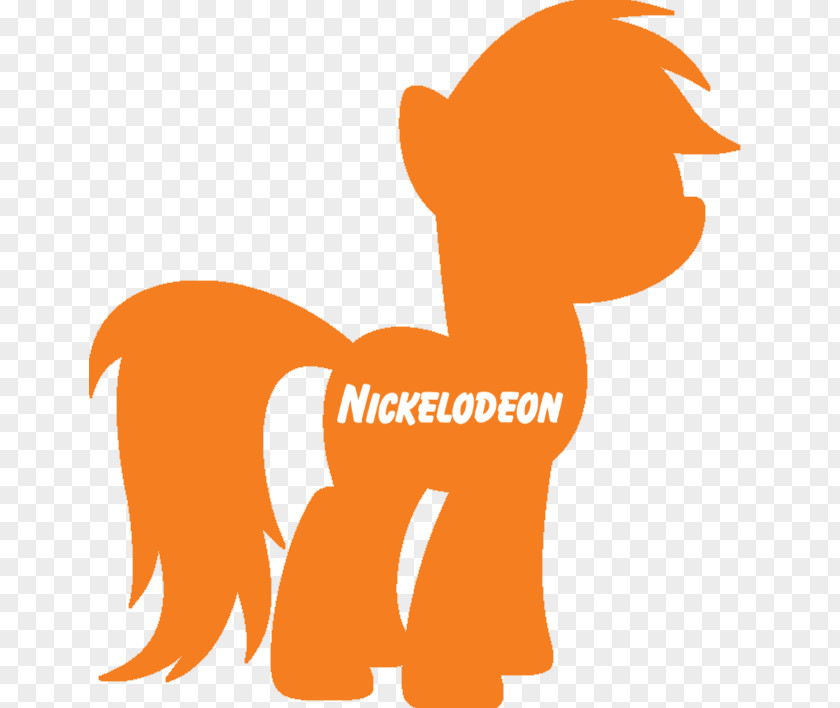 Full Sun Fire Pony Nickelodeon Logo Vector Graphics Image PNG