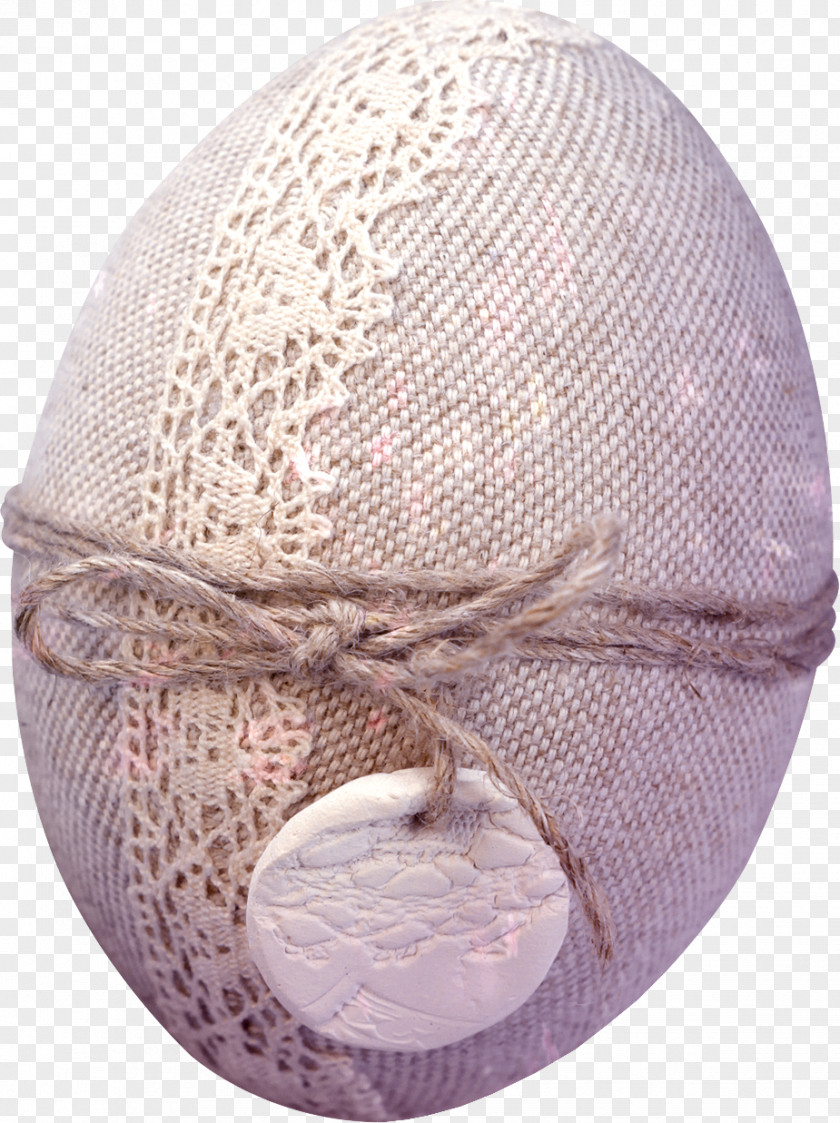 Rope Pink Scarf Decorated Eggs PNG