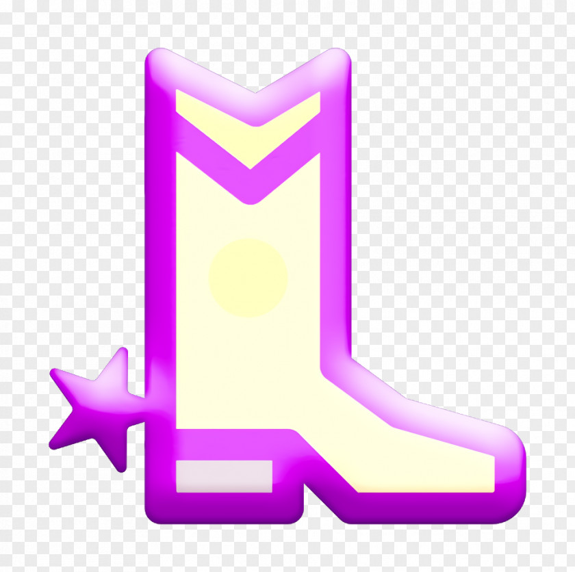 Boot Icon Western PNG