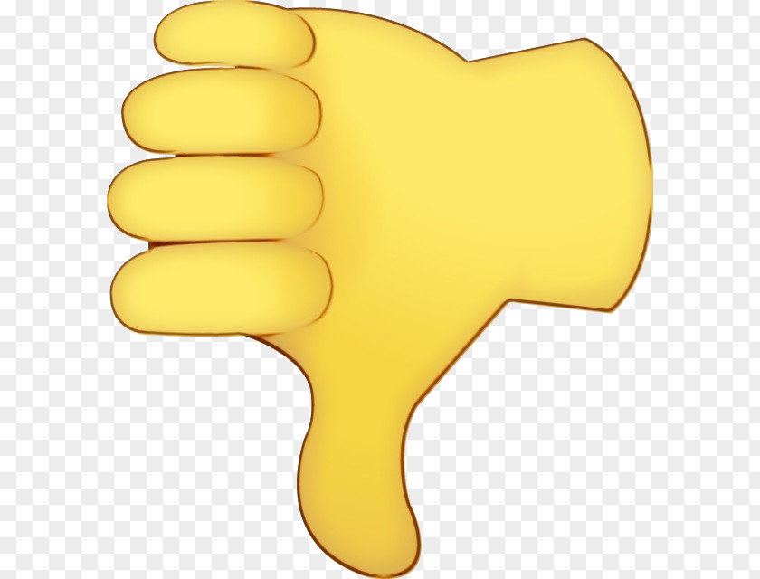 Finger Material Property Yellow Background PNG