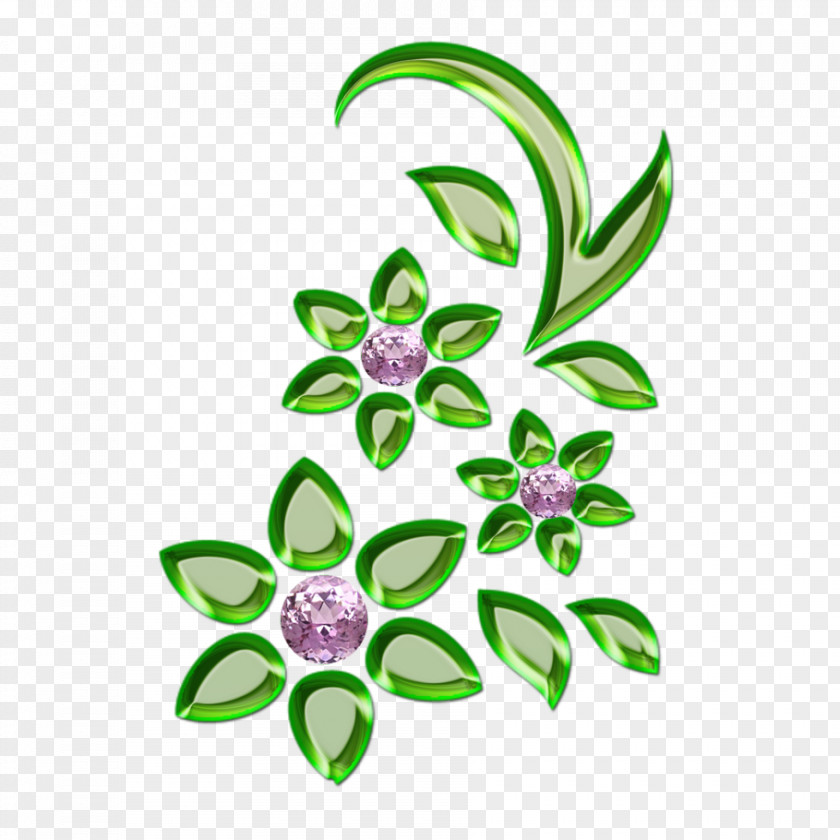 Floral Design Art PNG