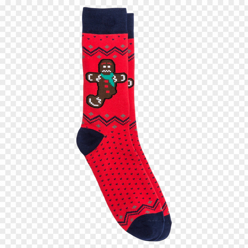 Red Socks Biscuits Sock Gingerbread Man Spider-Man Male PNG