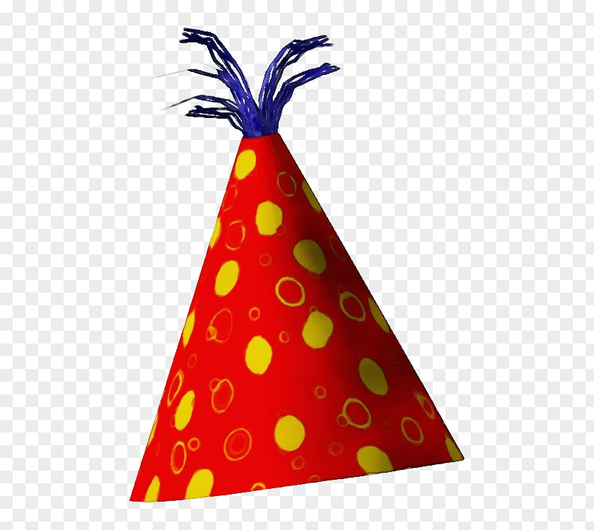 Fruit Polka Dot Party Hat PNG