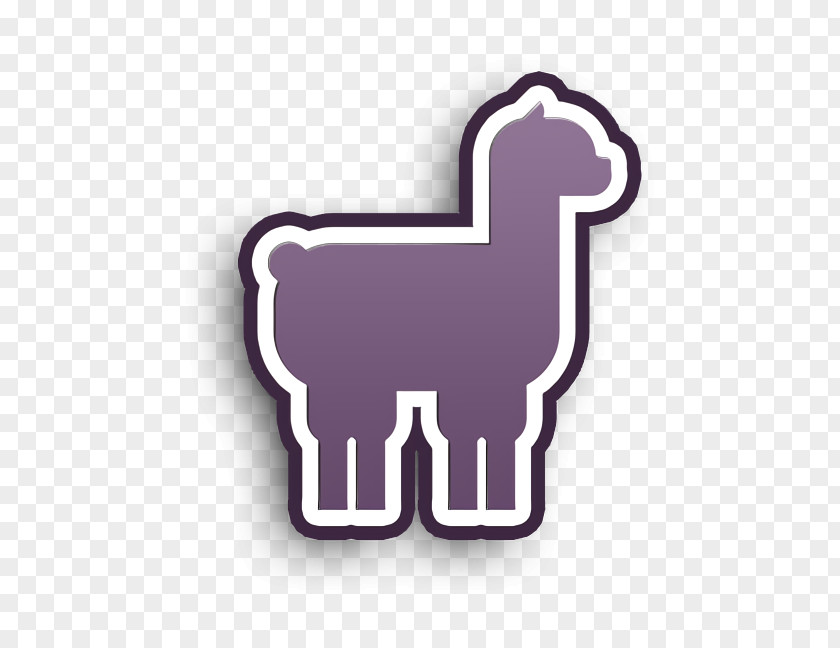 Llama Icon Animal PNG