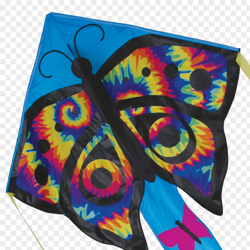 Patriotic Flyer Textile Kite Yarn Tie-dye PNG