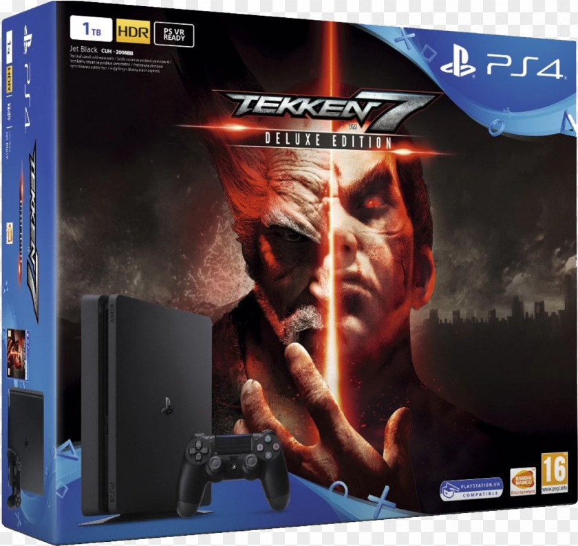 Tekken Edition 7 PlayStation 2 4 Sony Slim PNG