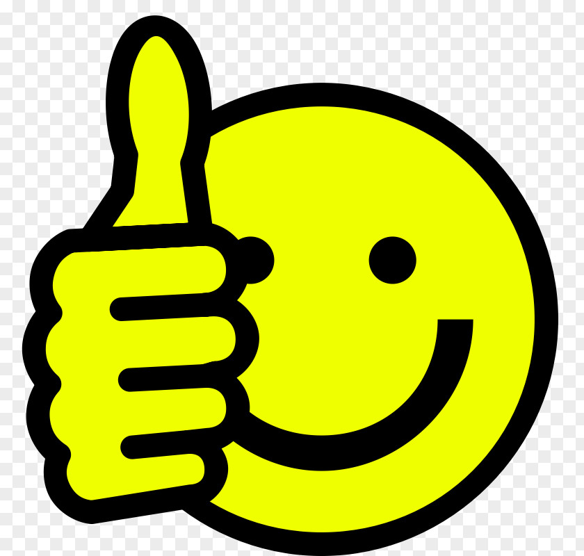 Thumbs Up Smile Smiley Thumb Signal Emoticon Symbol Clip Art PNG