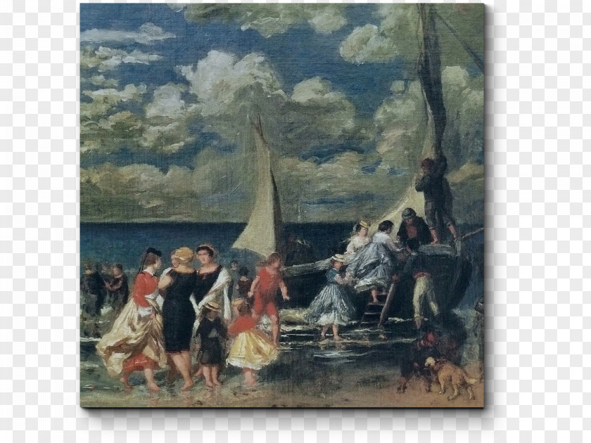 Painting Luncheon Of The Boating Party Return Painter Impressionism Oil PNG
