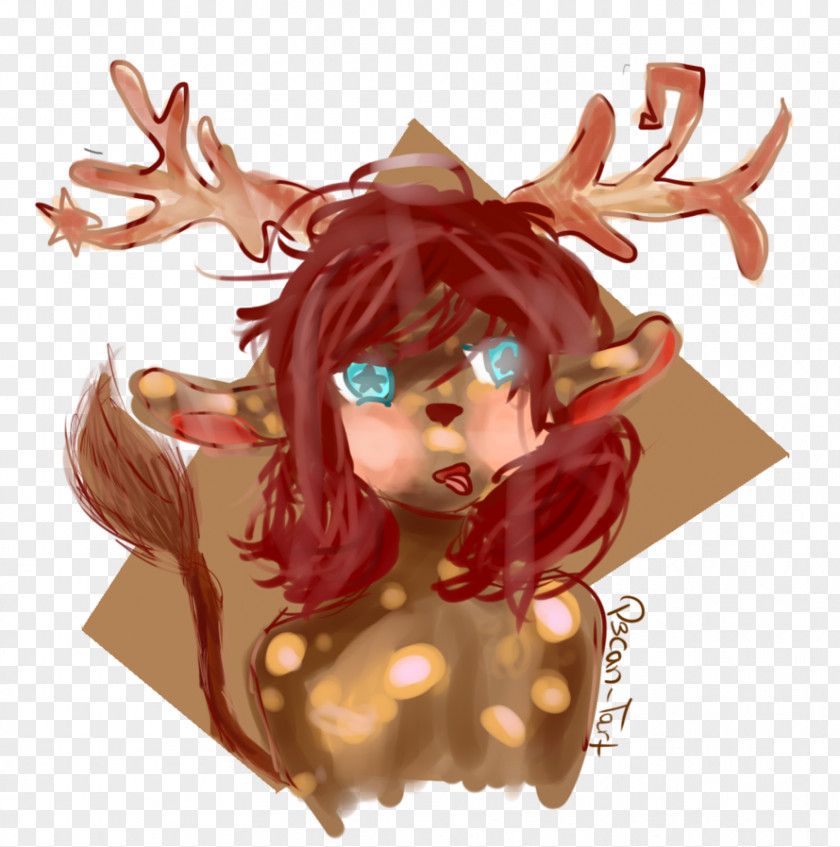 Reindeer Antler Legendary Creature Cartoon PNG