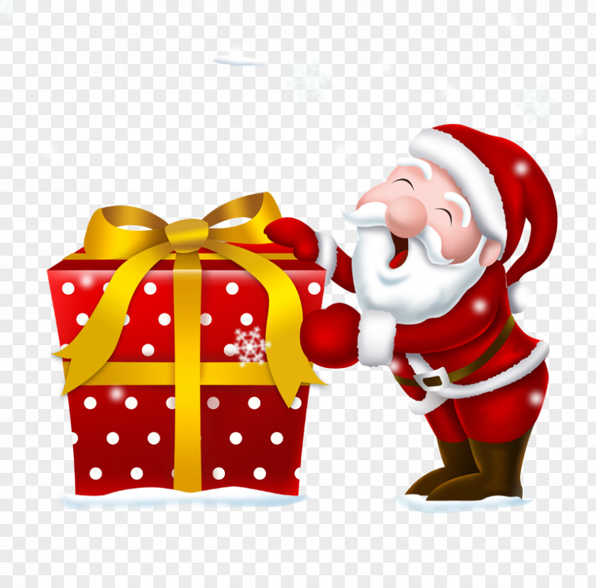 Santa Claus Gift Mrs. Christmas PNG