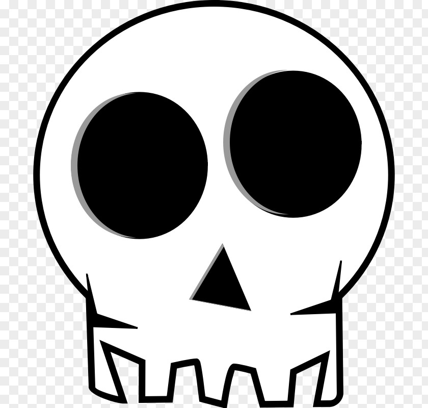 Skull Images Cartoon Calavera Skeleton Halloween Clip Art PNG
