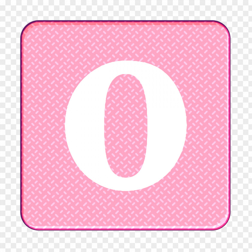 Symbol Polka Dot O Icon Opera Orange PNG