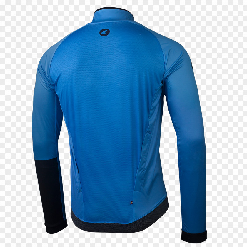 T-shirt Jersey Blue Sleeve Top PNG