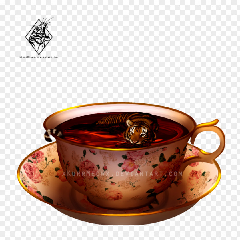 Tea Earl Grey Coffee Cup Painting Drawing PNG