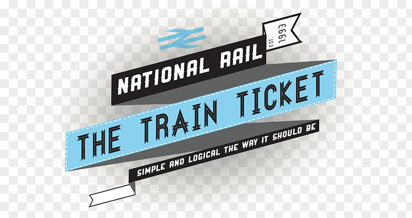 Train Tickets Logo Brand Banner PNG