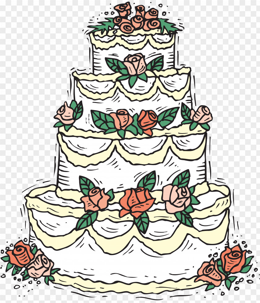 Wedding Cake Birthday Drawing Clip Art PNG