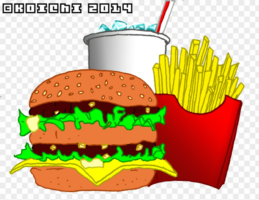 Big Mac Hamburger McDonald's Cheeseburger Veggie Burger Fast Food PNG