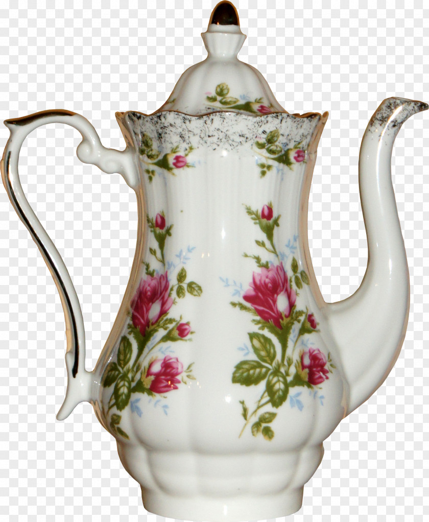 Kettle Jug Porcelain Teapot PNG