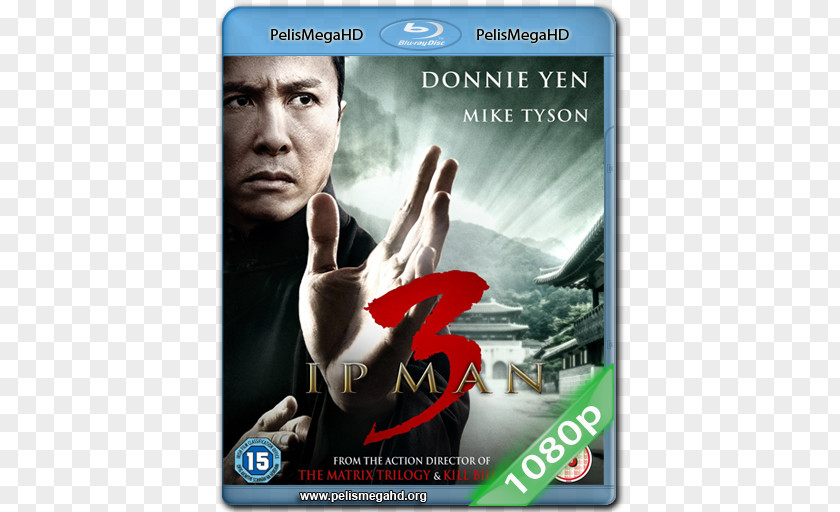 Mike Tyson Donnie Yen Ip Man 3 Blu-ray Disc DVD PNG